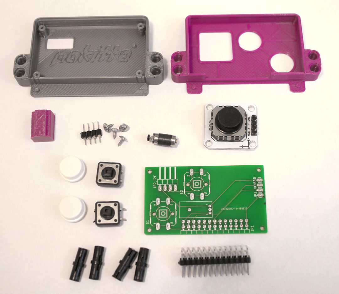 Pokitto Pokitto Joystick n’ Rumble Hat | Pokitto Opensource Game Console