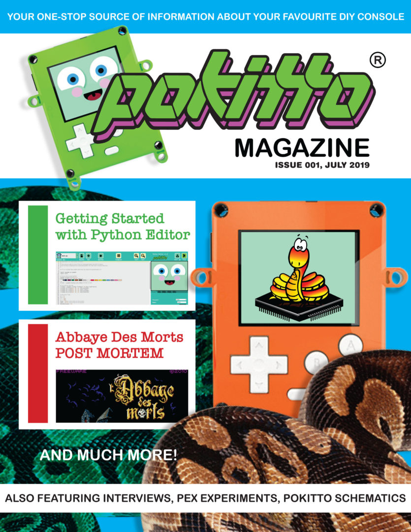 Pokitto Pokitto Magazine Issue 1 | Pokitto Opensource Game Console